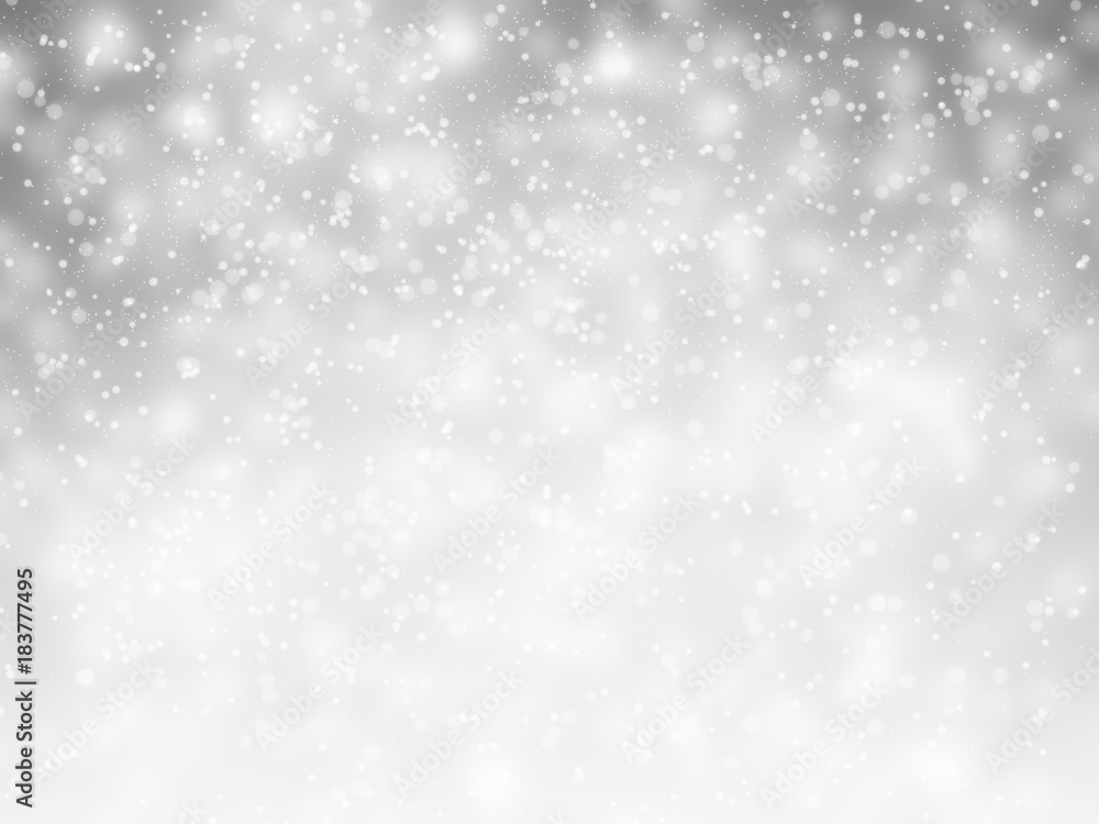      Abstract snow background 