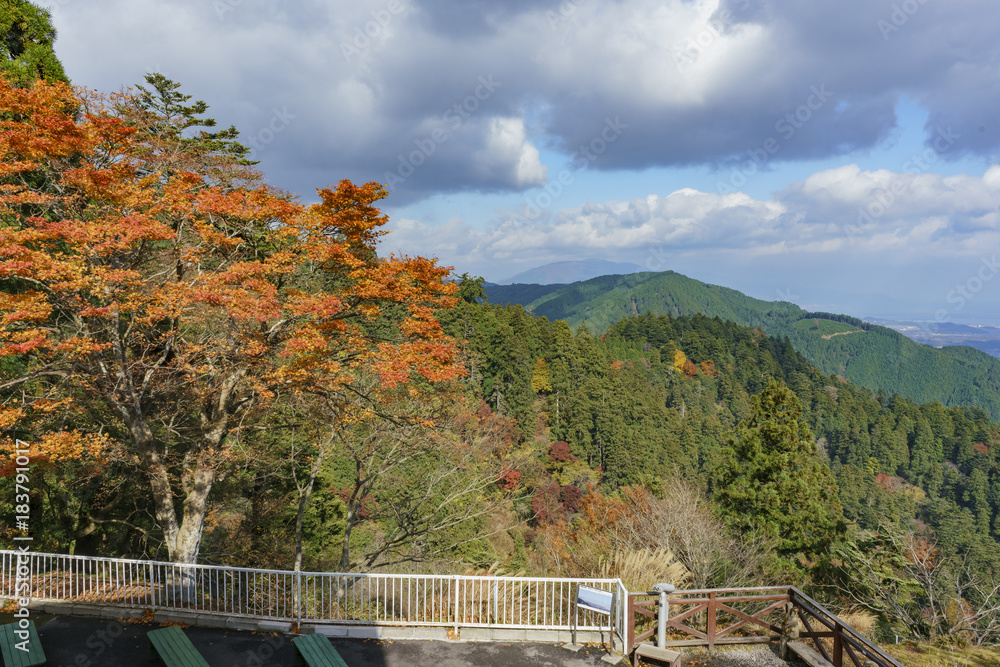 Beautiful landscape near Mount Hiei station Beautiful landscape near Mount Hiei station