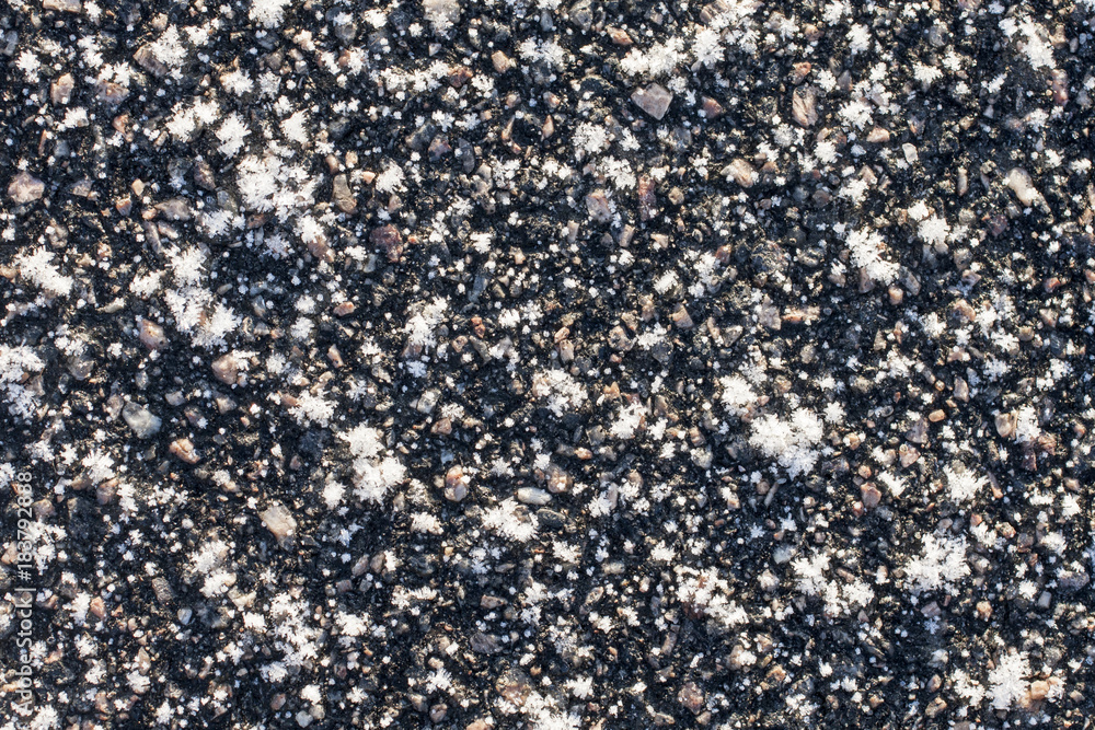 Frozen ground texture Frozen ground texture