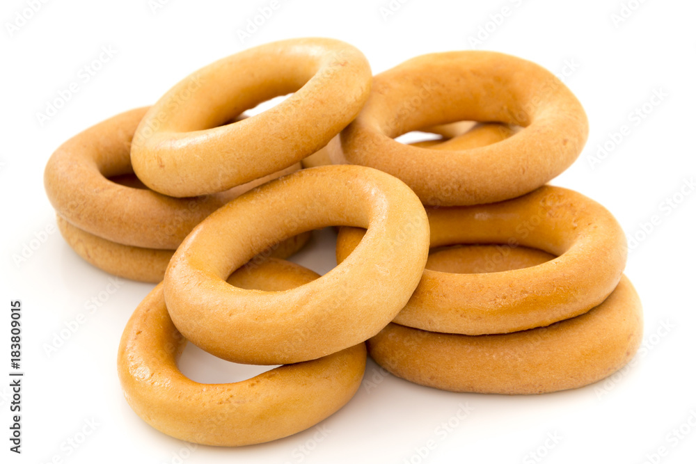 bubliks. small round bagels. Ukrainian, Russian dish bubliks. small round bagels. Ukrainian, Russian dish