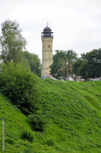  ancient fire tower in Grodno