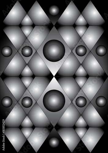 Background with triangle