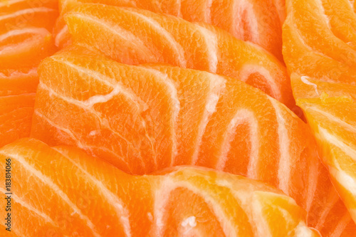salmon close up texture