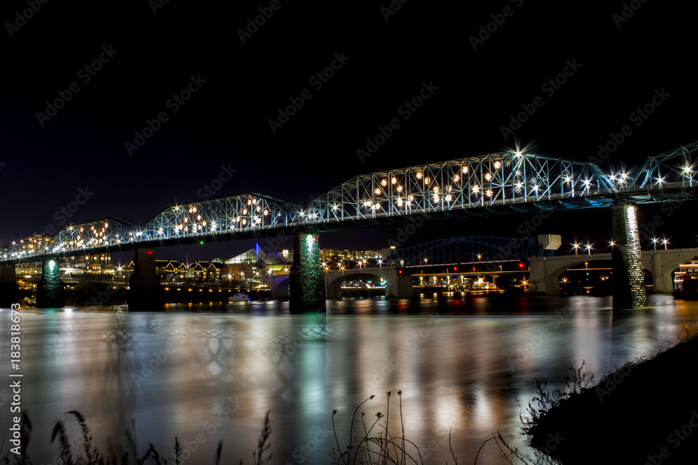 Walking bridge of Chattanooga.