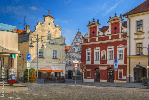 Fotografija Main square of Tabor, Czech Republic