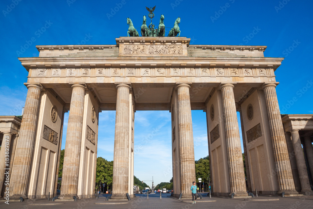 Berlin Brandenburg Gate (Brandenburger Tor), Berlin, Germany