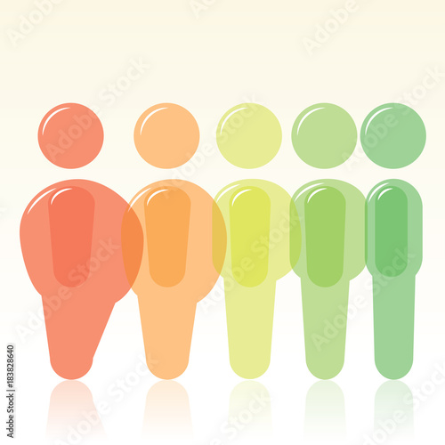 Diet and Fat to Thin Human Silhouettes