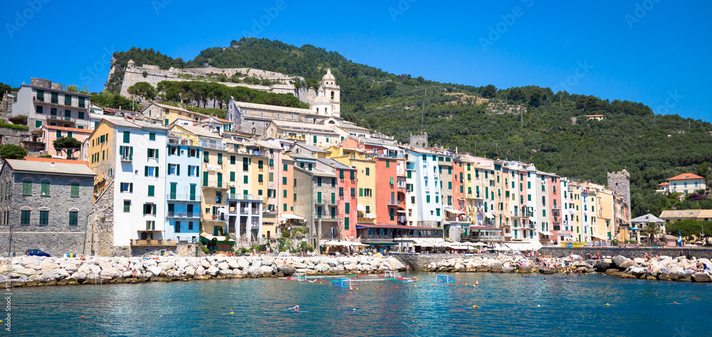 Fototapeta premium Porto Venere, Italy - June 2016 - Cityscape
