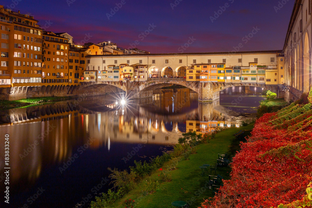Obraz premium Florence. Ponte Vecchio.