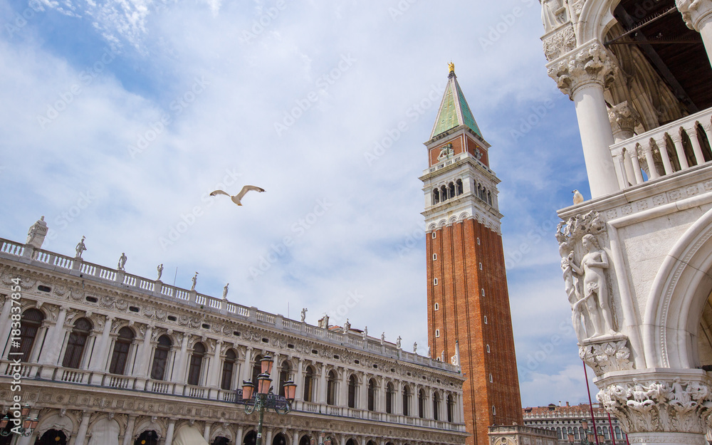 Venice Square Tower St Mark's Campanile