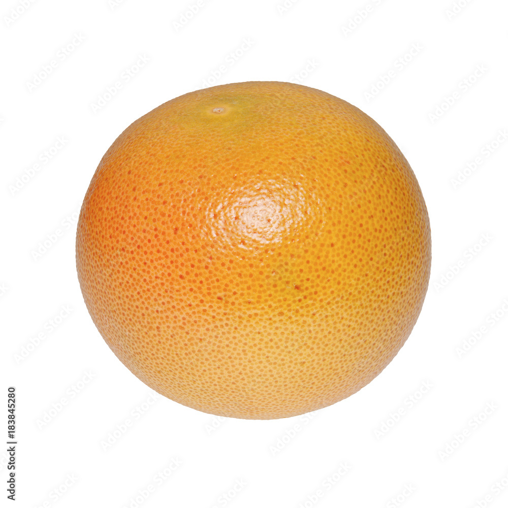 Fresh grapefruit on a white background Fresh grapefruit on a white background