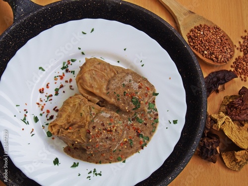 Gołąbki w kiszonej kapuście