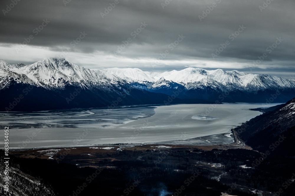 Glacial Mountains in Alaska 3