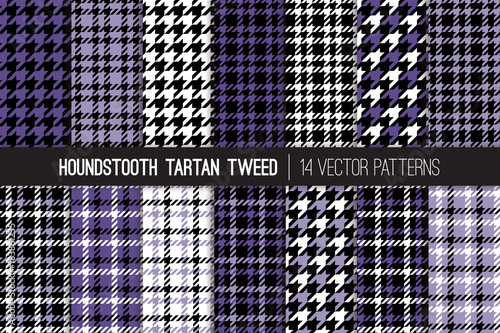 Ultra Violet Houndstooth Ta...