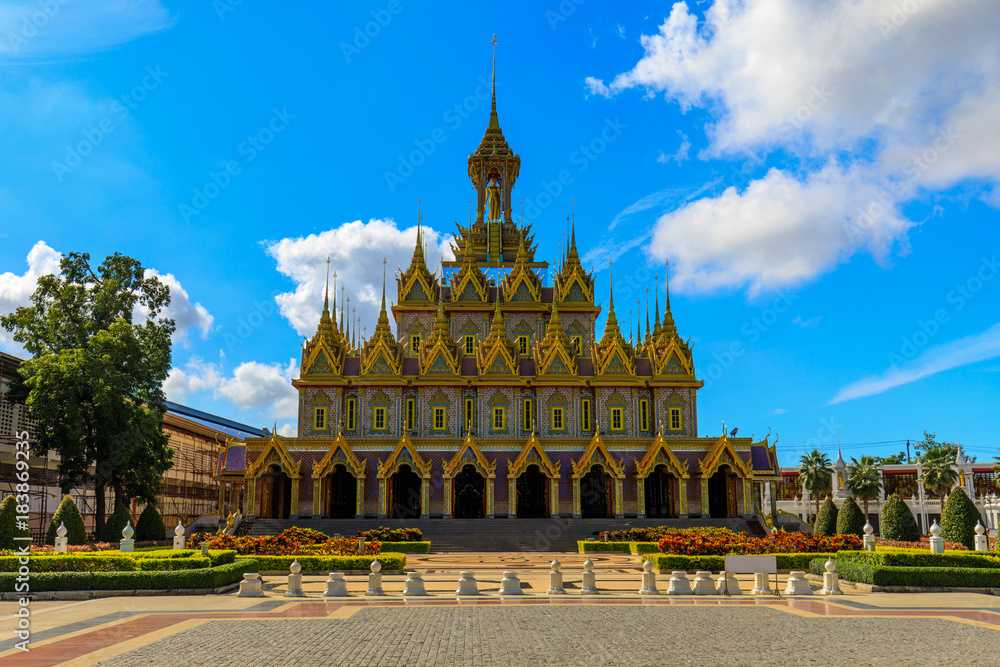 Wat Tha-sung, Beautyful buddhism temple in Uthaithani province , Thailand.