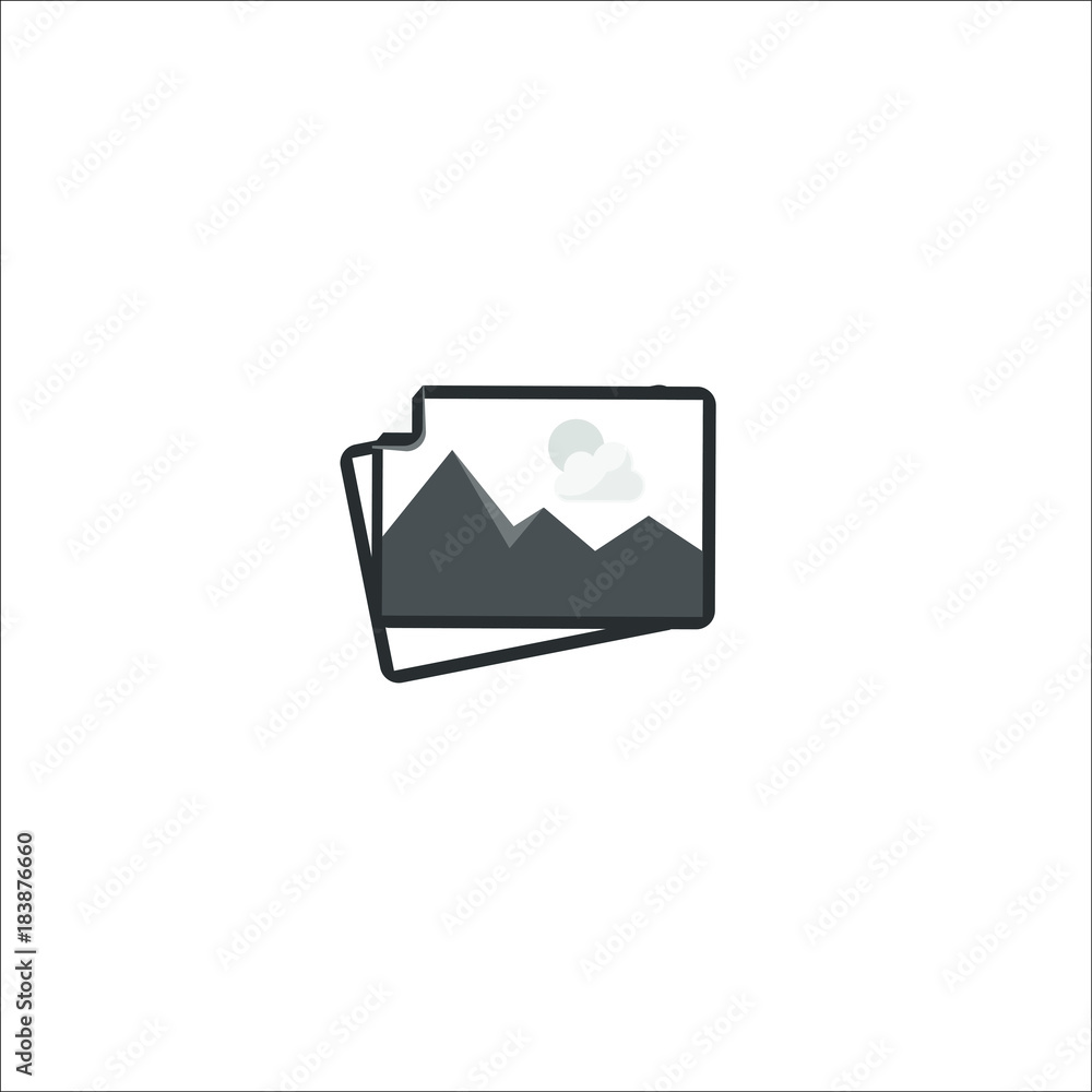 Picture icon. Vector Illustration Picture icon. Vector Illustration