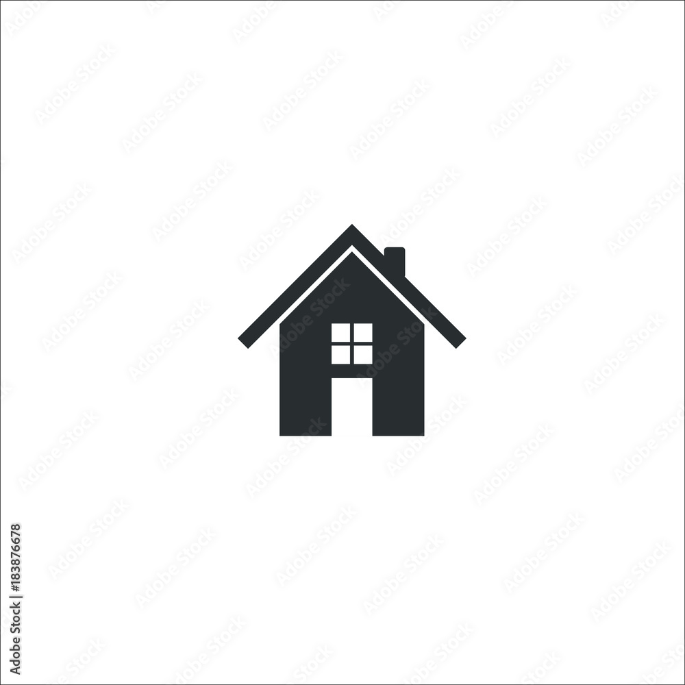 Home icon. Vector Illustration Home icon. Vector Illustration