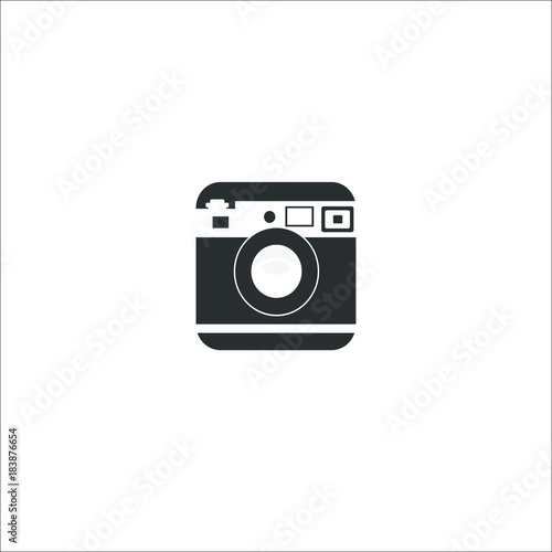 Photo camera icon. Vector Illustration