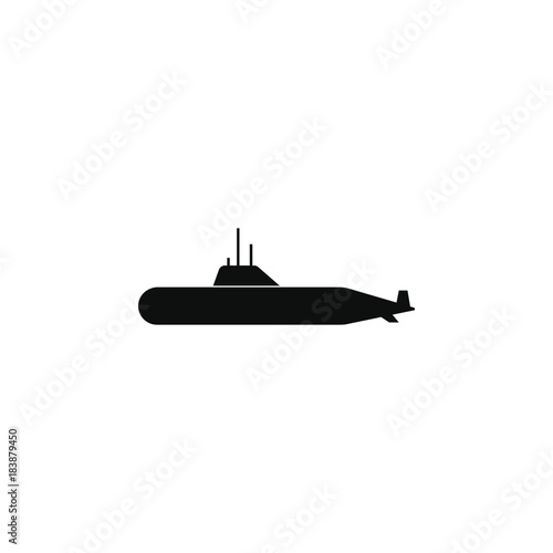 Military submarine icon. Transport elements. Premium quality graphic design icon. Simple icon for websites, web design, mobile app, info graphics