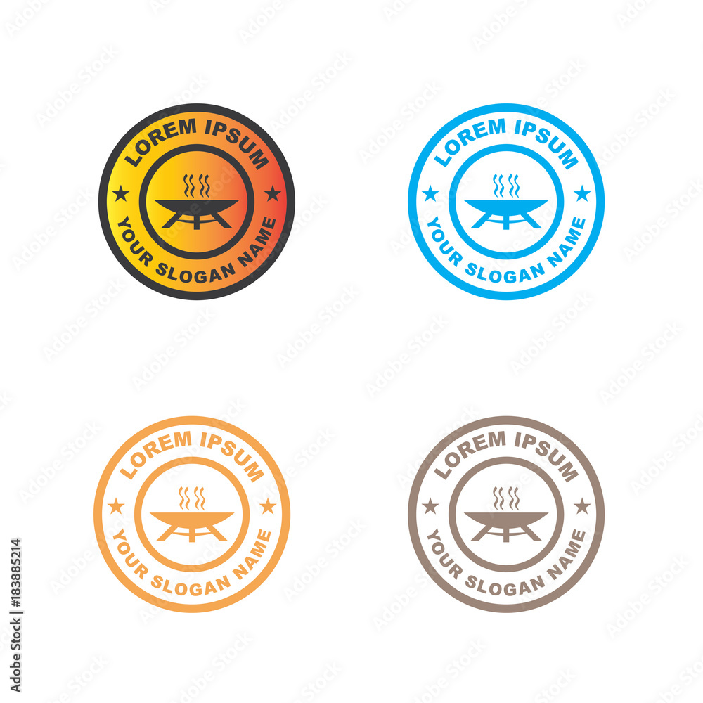 Fototapeta premium logo design