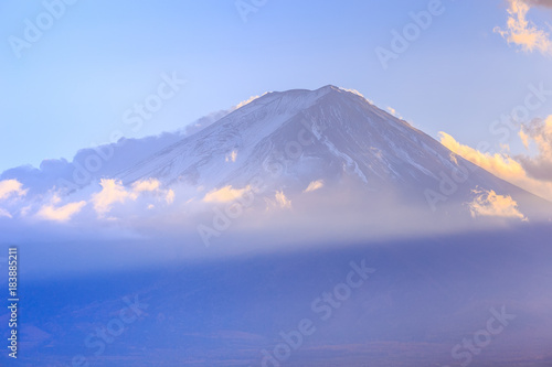 Mountain fuji background,Mountain Fuji in Japan. © oatfeelgood