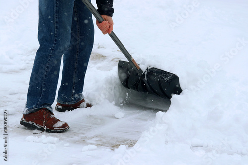 Photography Winter snowy day background