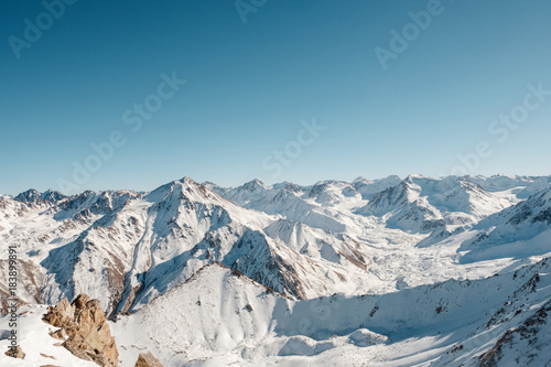Winter walk in mountains of Zailiysky Ala Tau Almaty Kazakhtan © Khamitsevich Andrey