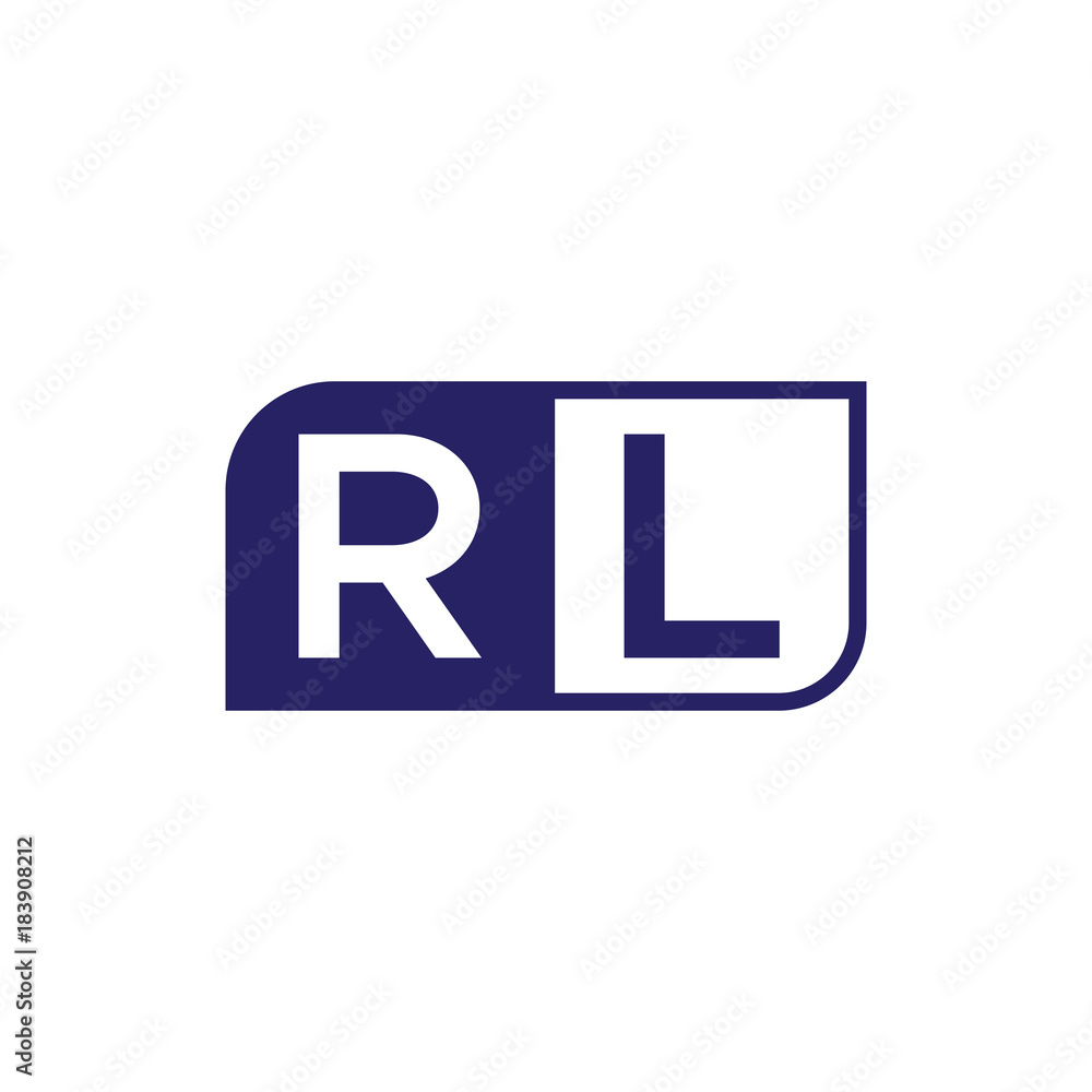 initial letter logo simple shape initial letter logo simple shape