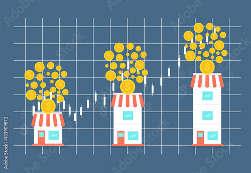 Franchise business concept, franchise marketing system