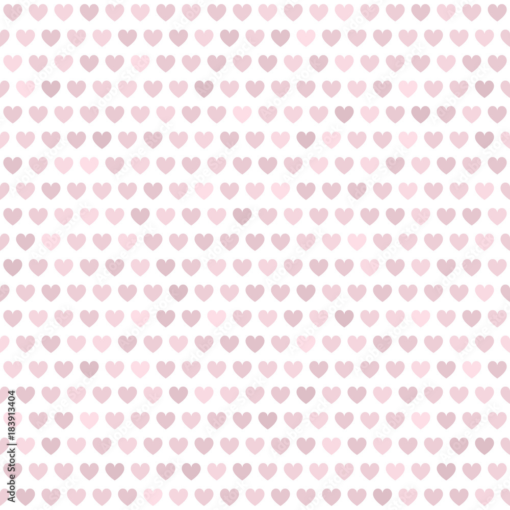 Heart pattern. Seamless vector