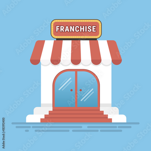 Franchise business concept, franchise marketing system