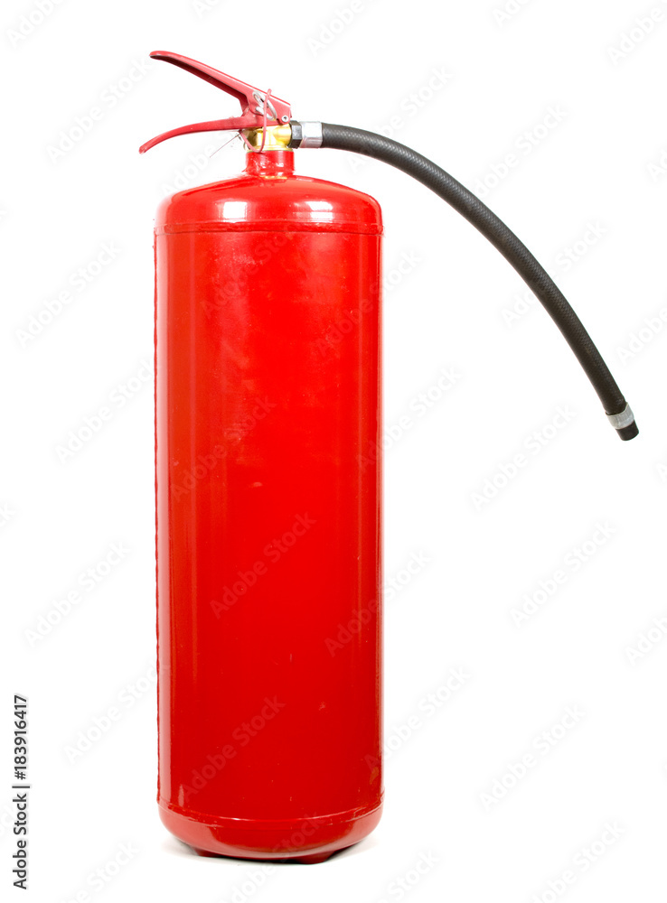 Fire extinguisher isolated on white background Fire extinguisher isolated on white background