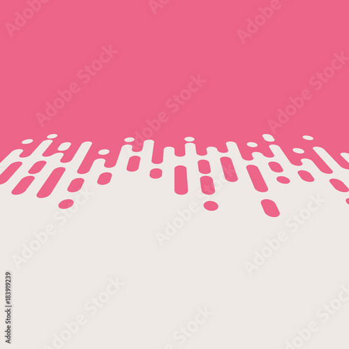 Abstract pink Rounded Lines Halftone Transition Vector