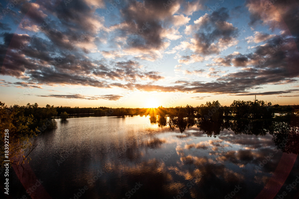 Obraz premium sunset
