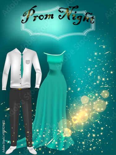 Starry Night Prom Invitation