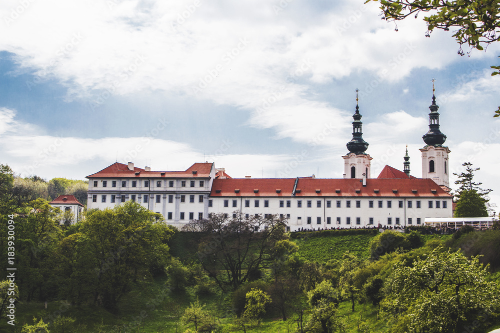 Czechy praga klasztor biblioteka strahovski