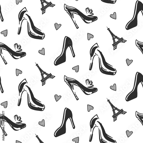 Fashion Seamless pattern background