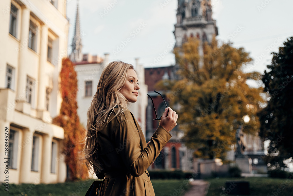 Fototapeta premium Enjoying nice day. 