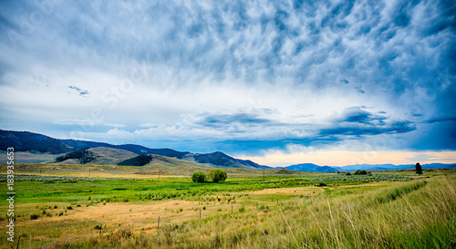 Photo vast scenic montana state landscapes and nature