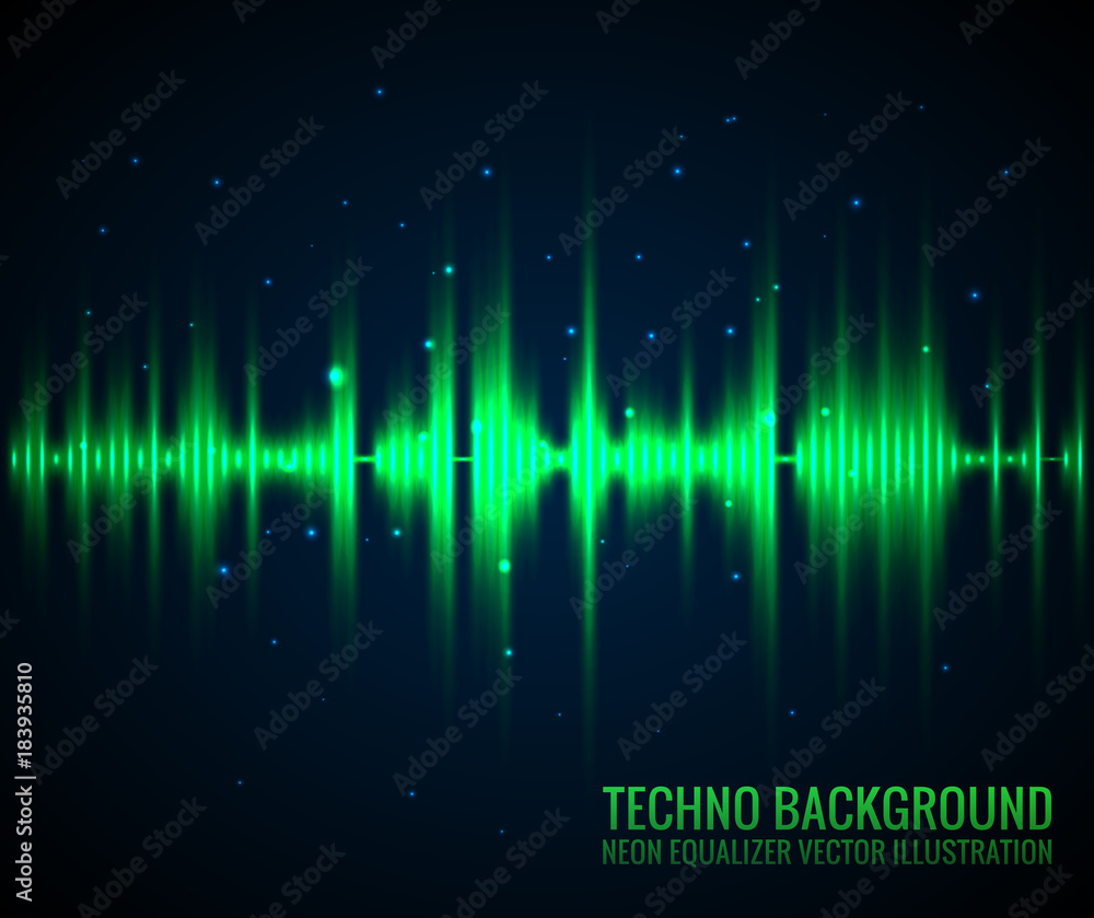 Vector audio scales.