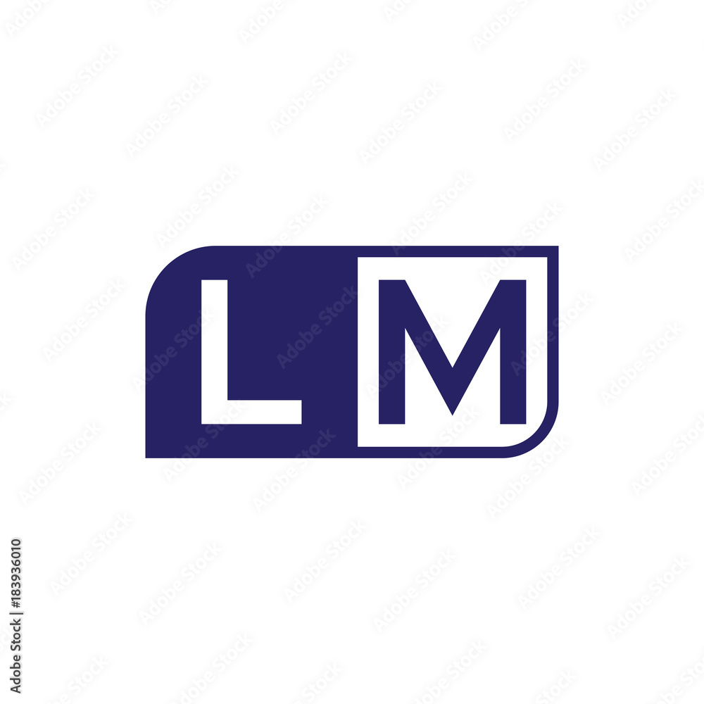 initial letter logo simple shape initial letter logo simple shape