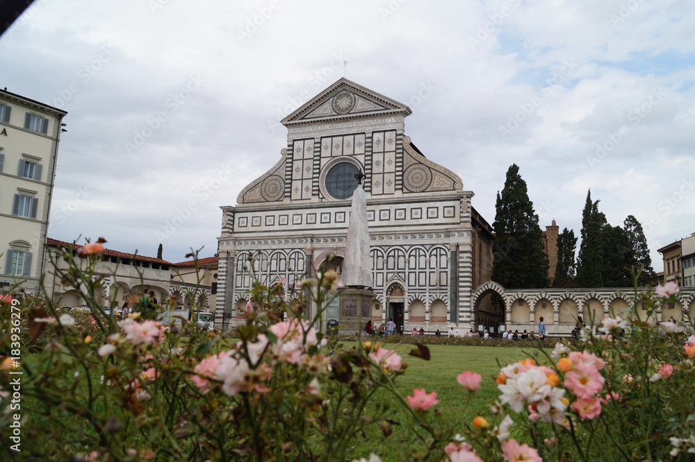 The church of Santa Maria Novella, Florence Firenze, Italy