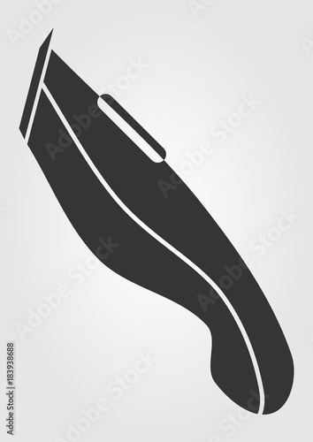 Hair clipper icon. Vector illustration