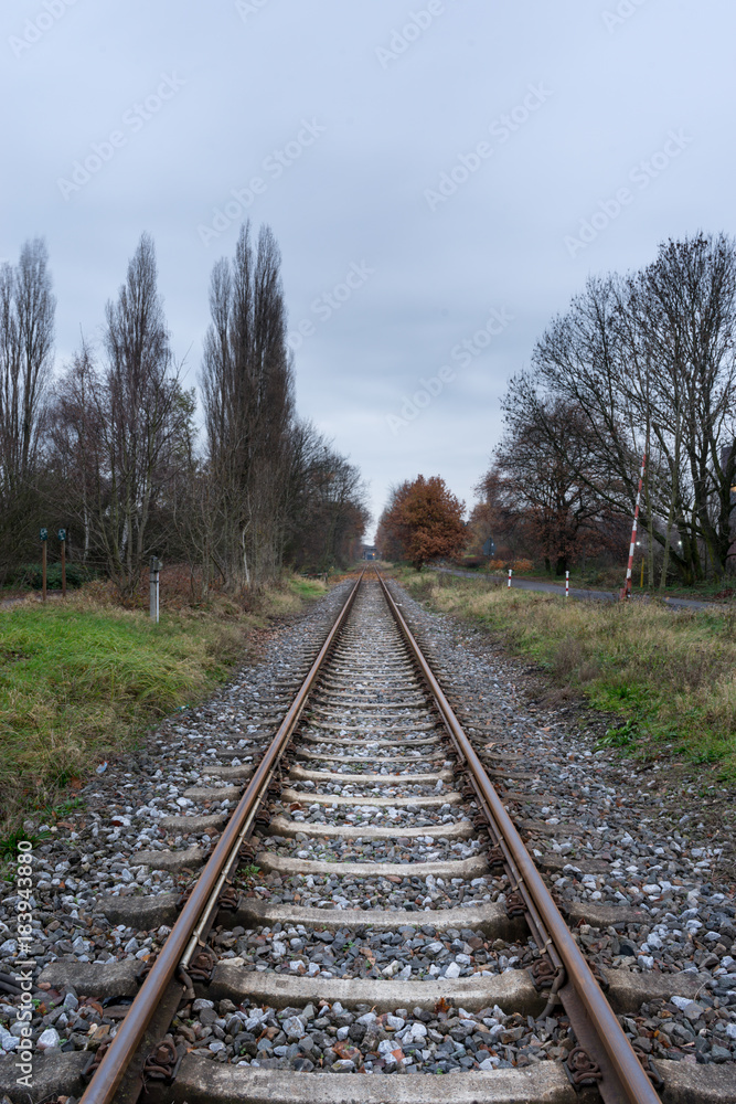 Straight railroad