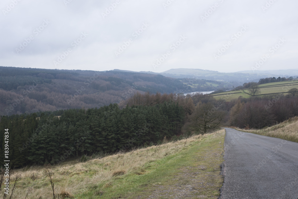 Fototapeta premium Images of the Goyt Valley in Derbyshire England