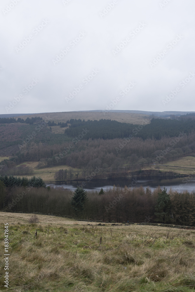 Images of the Goyt Valley in Derbyshire England