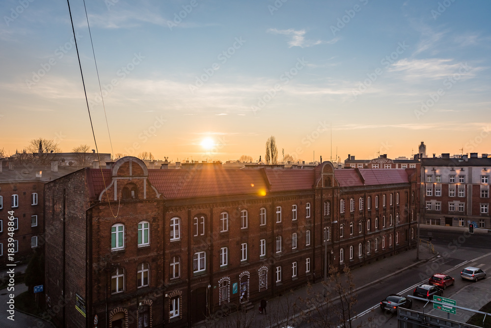 Fototapeta premium Miasto chorzów