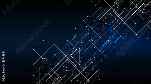 vector abstract background technology illustration communication data security