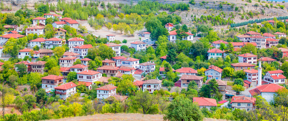 Obraz premium Traditional ottoman houses in Safranbolu, Turkey