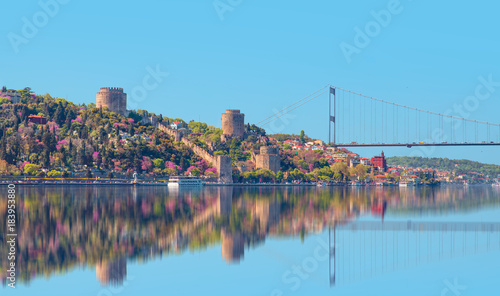 Photography Rumeli Fortress at Istanbul Turkey - architecture background
